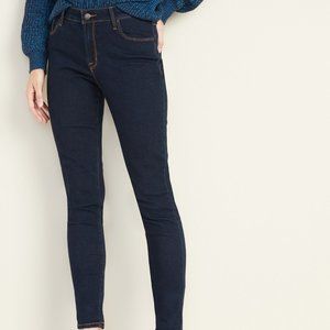 GAP Sz 12, 31R NWT Denim Jean Legging Dark Blue